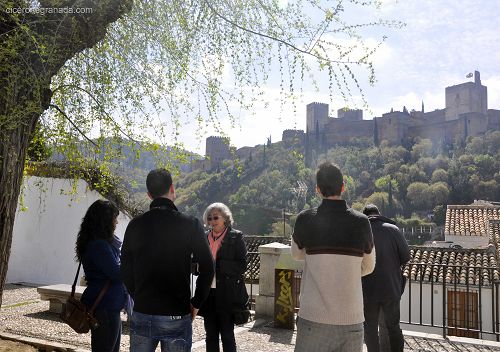 Visita guiada privada Granada casco antiguo centro histórico ciudad tours guiados con guia oficial en español para grupos