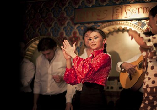 Espectáculo flamenco Torres Bermejas, espectáculo flamenco madrid, tablao madrid